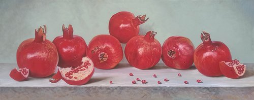 Pomegranate Harvest by Stepan Ohanyan