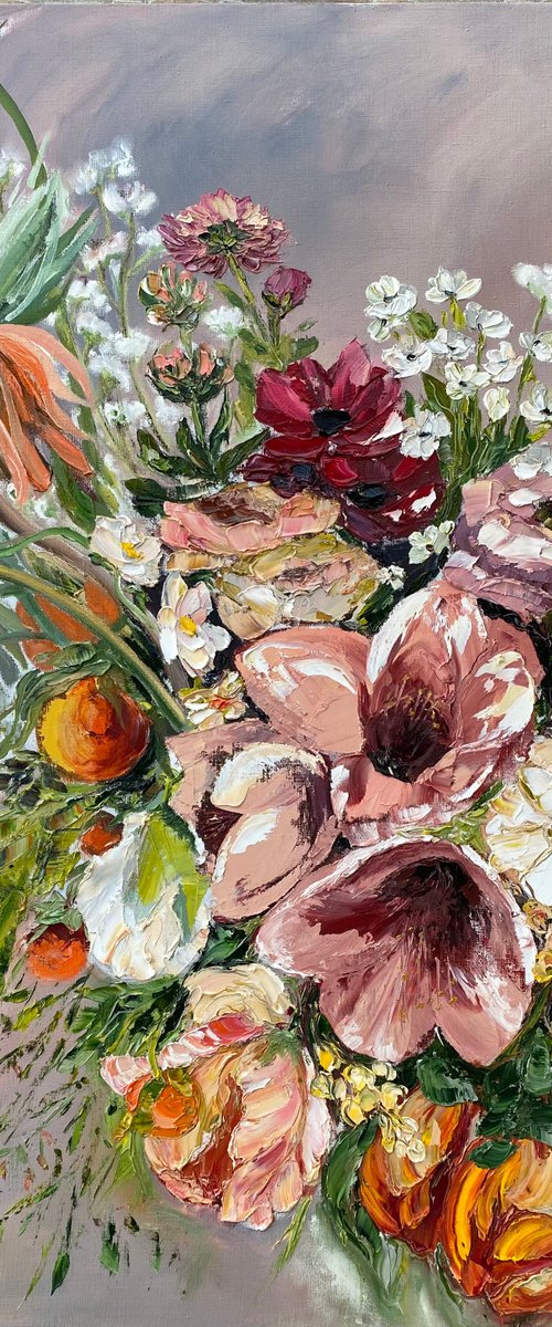 FLORAL DREAMS ABOUT SUMMER MEADOW by Oksana Petrova