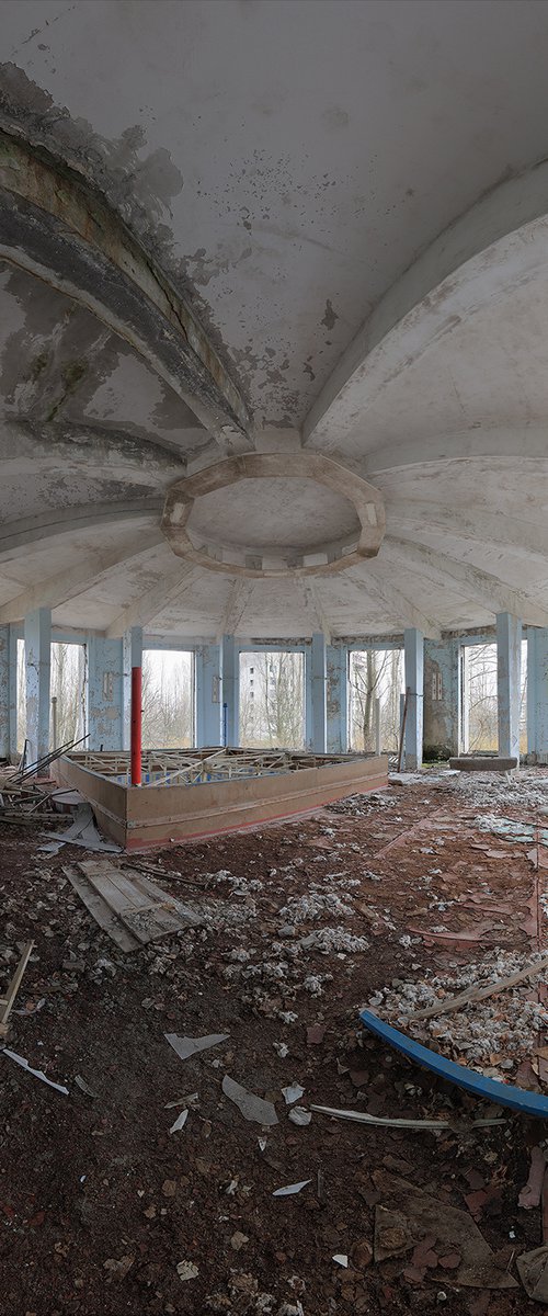 #63. Pripyat. Boxing ring 1 - XL size by Stanislav Vederskyi