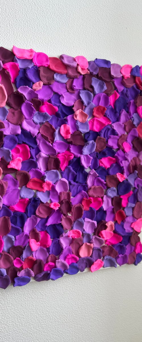 Purple pink and lilac by Sasha Robinson