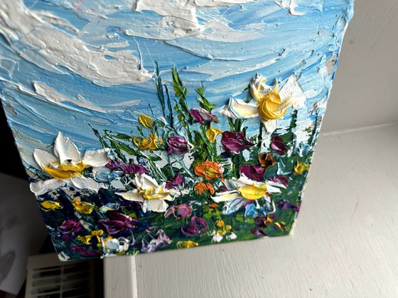 Wild Flowers impasto