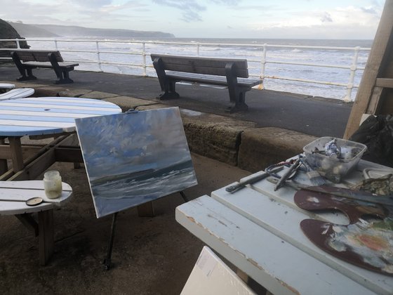 Sandsend from Whitby, Nov 28