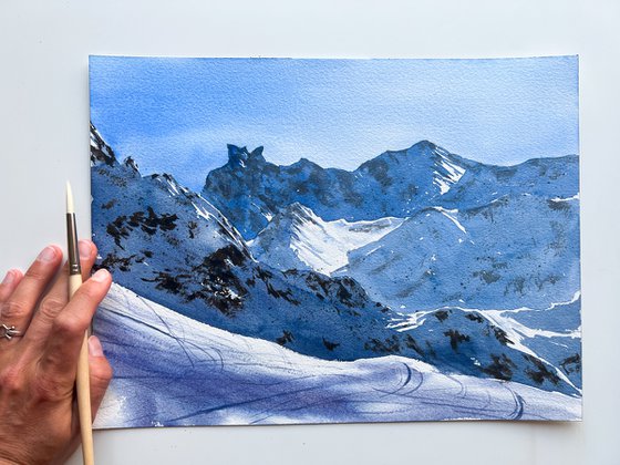 Snowy mountains series / 5