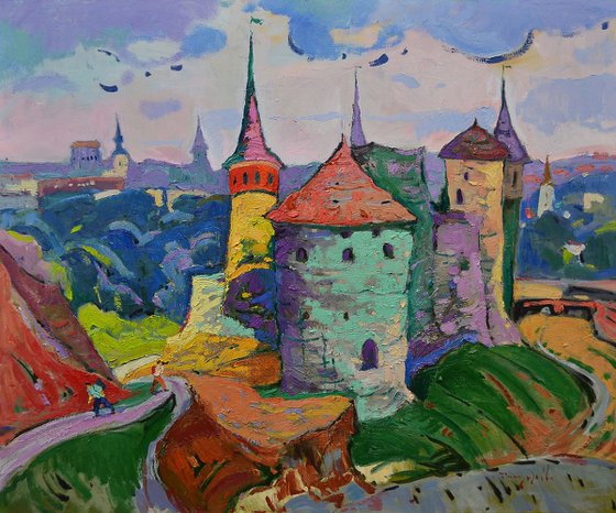 The spirit of Ukraine Kamianets - Podilskyi