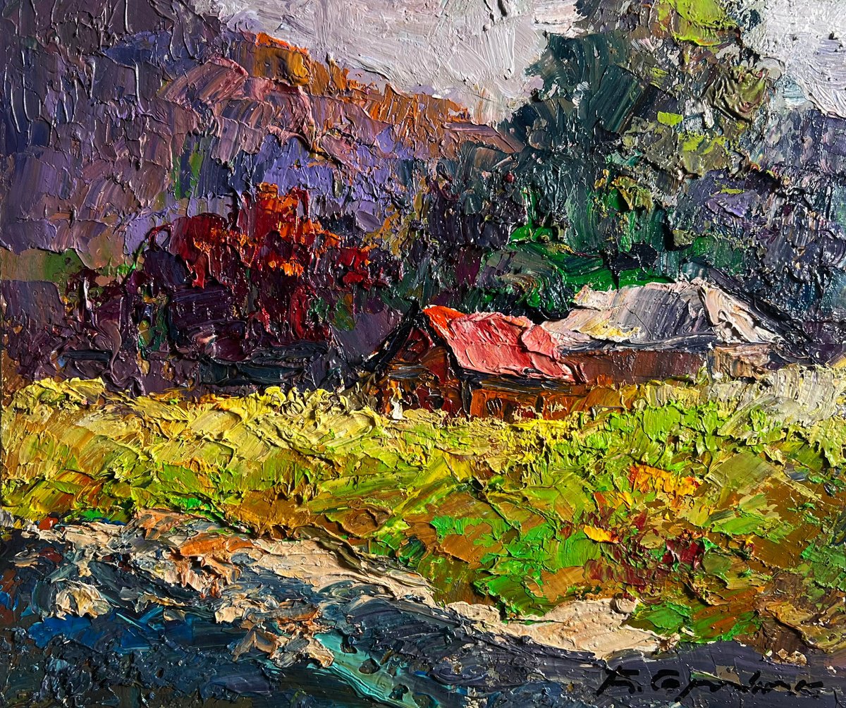 Autumn In The Mountains By Boris Serdyuk, 10 X 8, Artwork For Sale On Artfinder