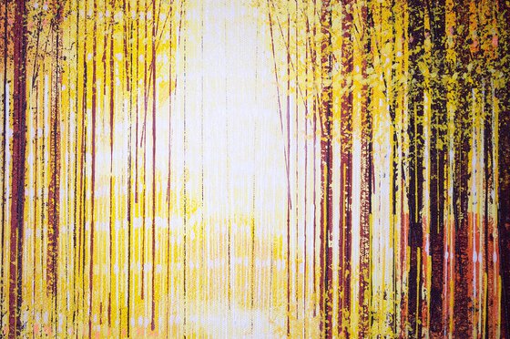 Autumn Trees At Sunset