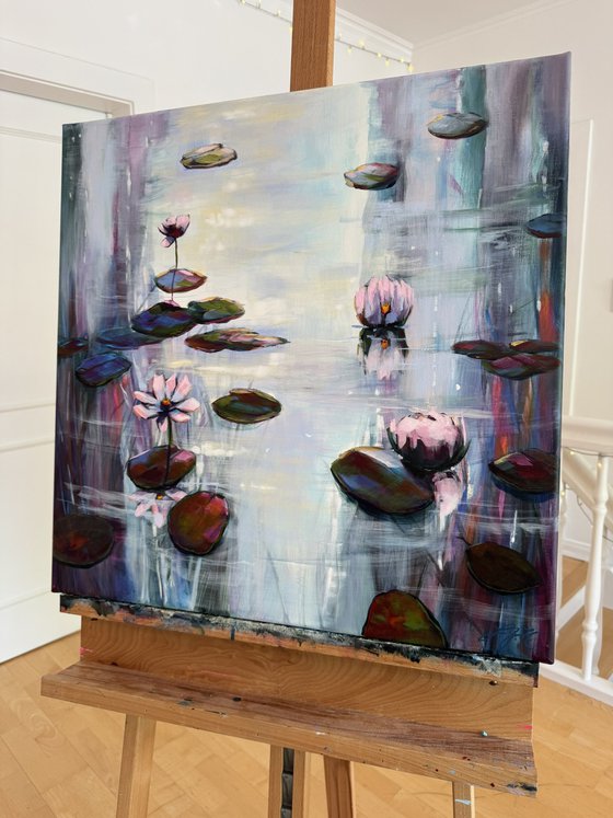 Love The LIght With Water Lilies 3