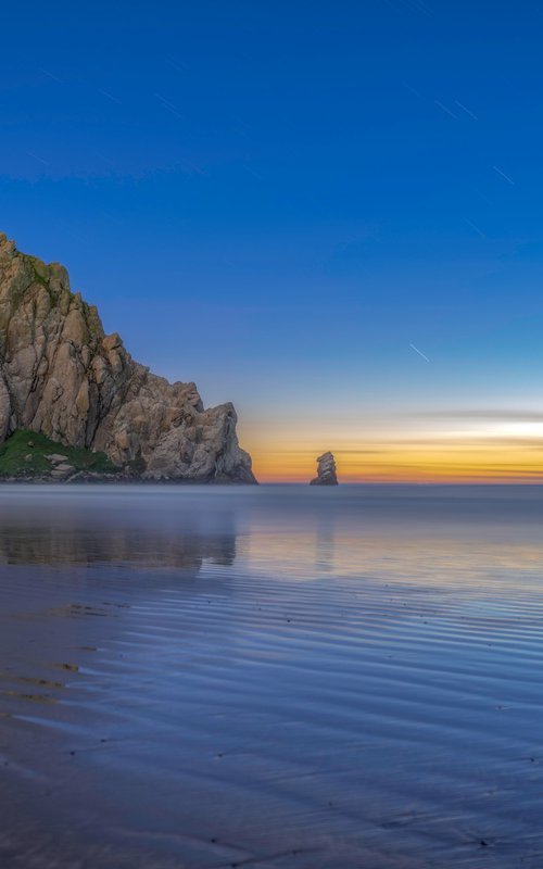 Morro Beach Sunset by David Pruitt