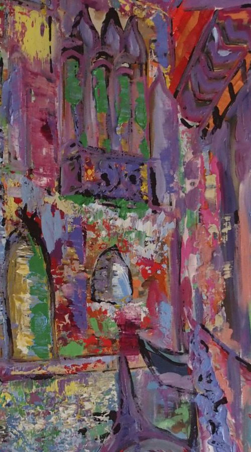 Venetian  lilac by Lesley Blackburn