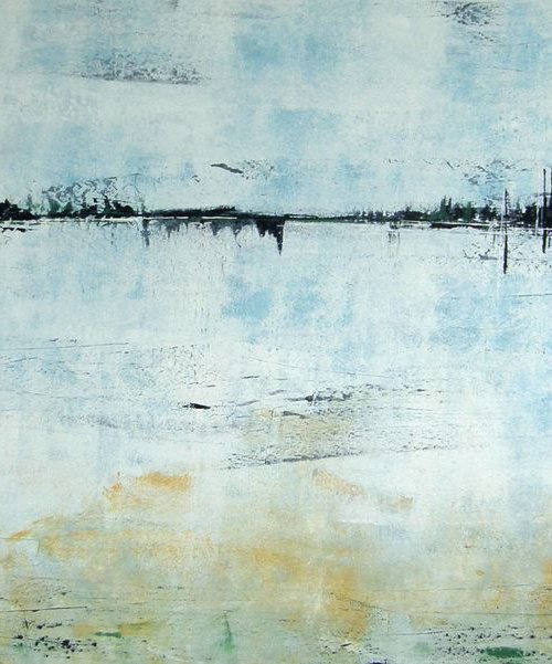 Solent Calm 24"x48" by Lil Nutter