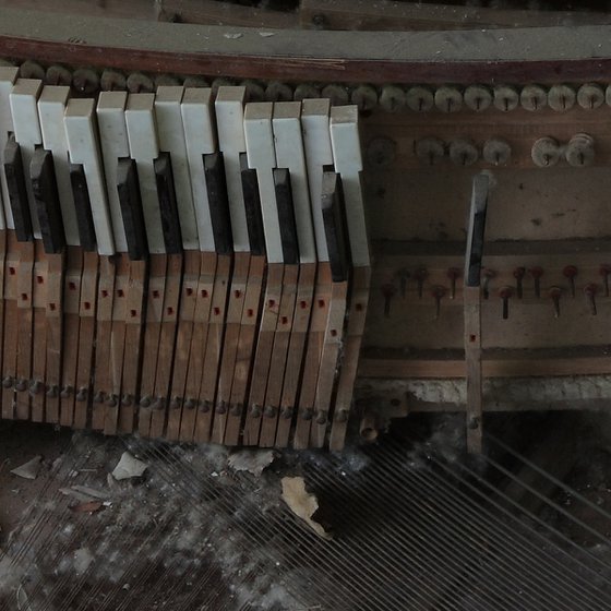 #26. Pripyat mausoleum of pianos 1 - XL size