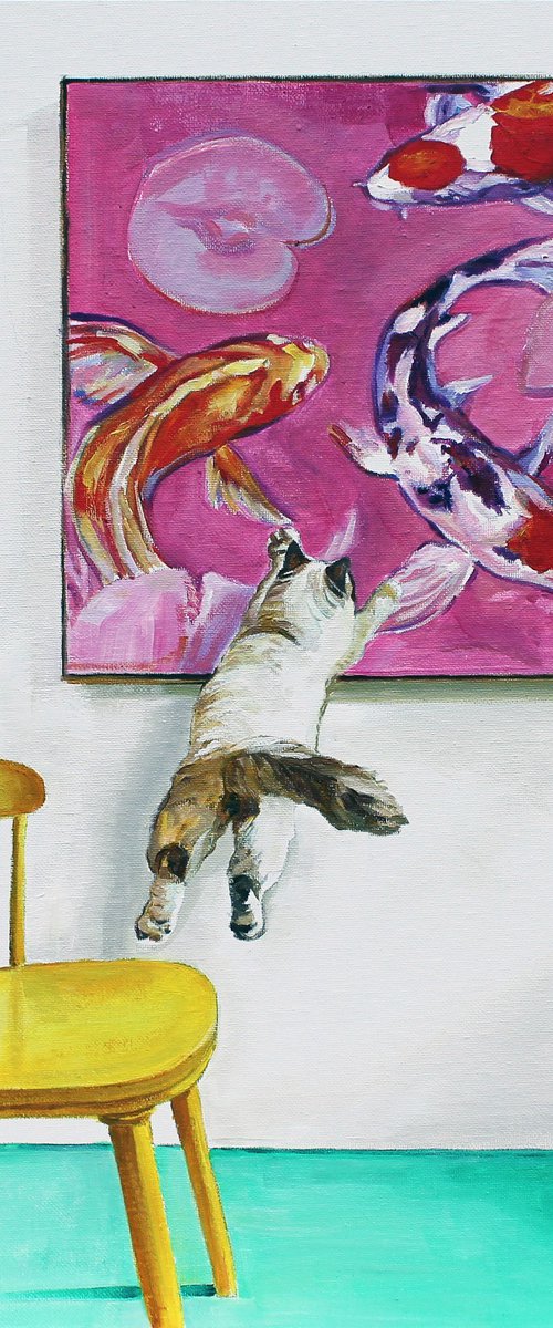 Gallery Cat #4 by Timothy Adam Matthews