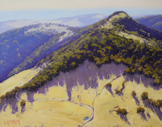 Drone view The Blue Mountains