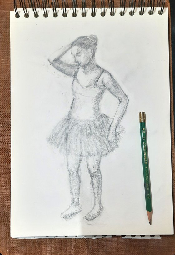 Set of Contemplating Ballerinas 6 and 9