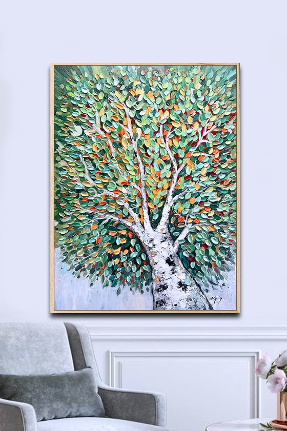 Golden Green Tree