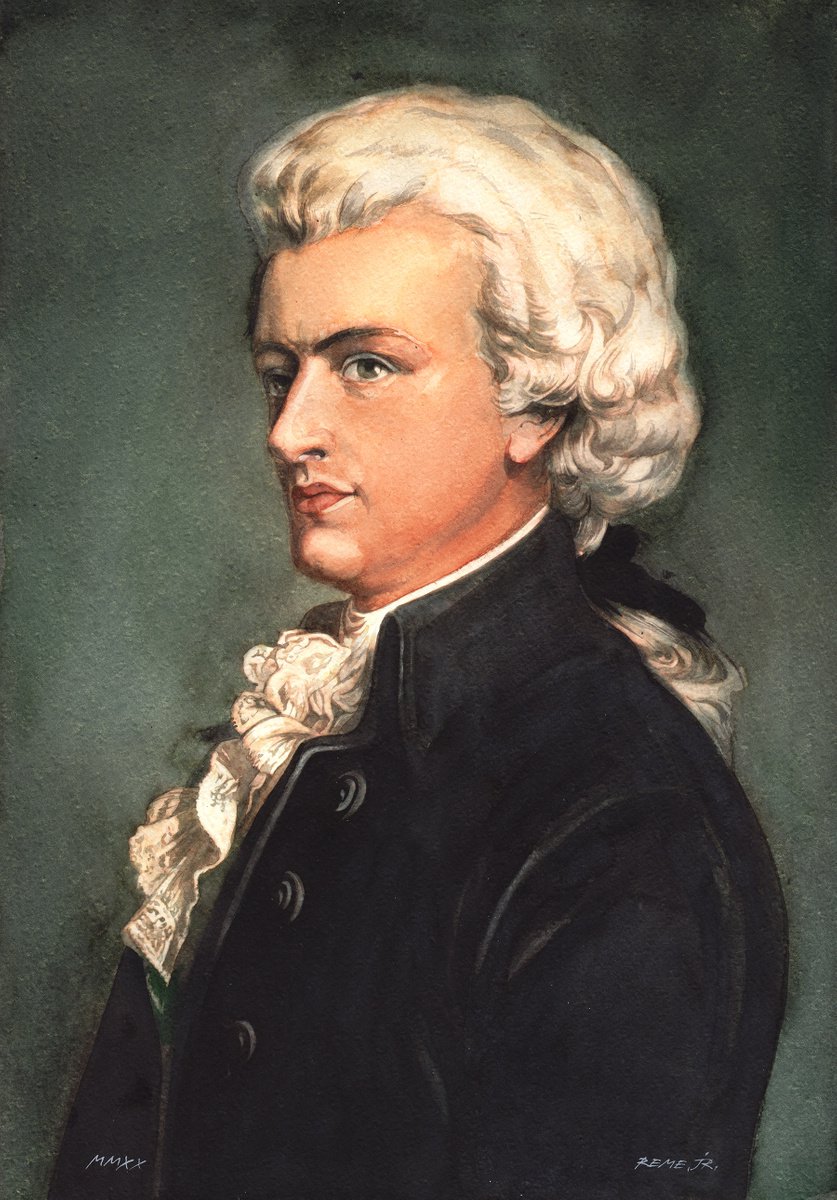 Wolfgang Amadeus Mozart by REME Jr.