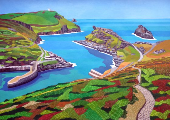 Boscastle harbour