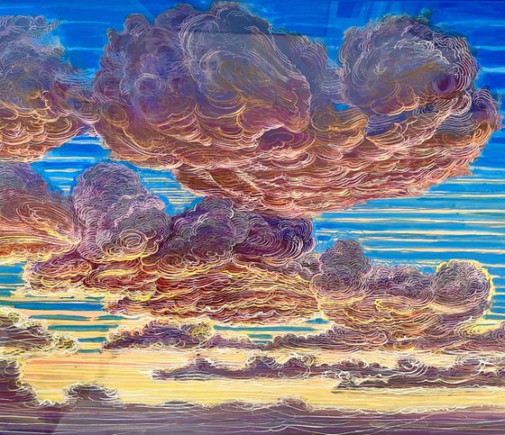 Sunset skyscape