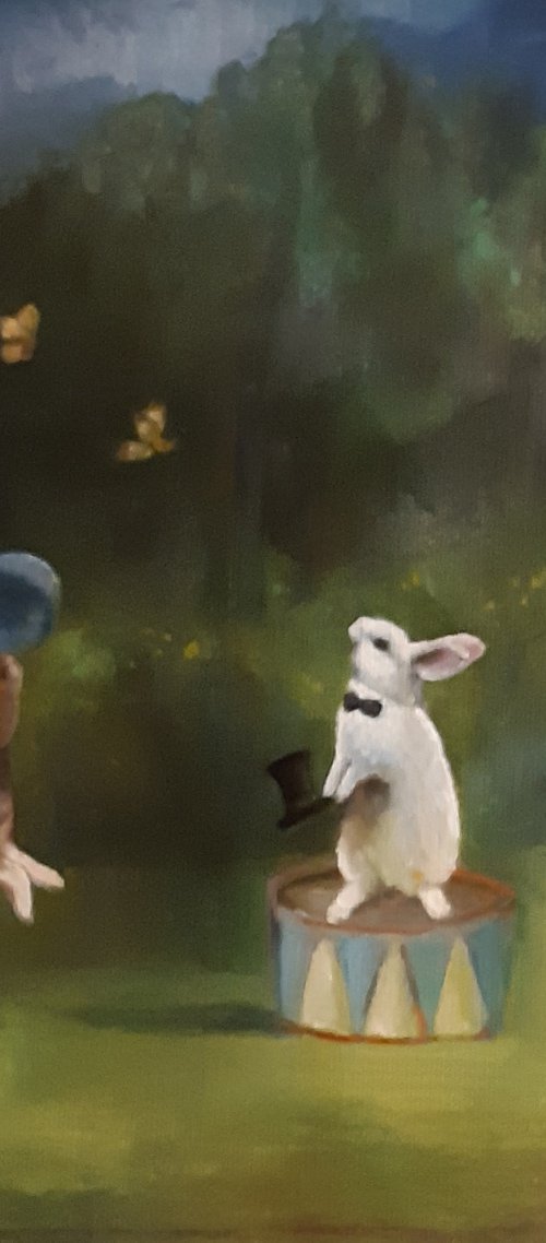 Rabbits by Viktória Déri