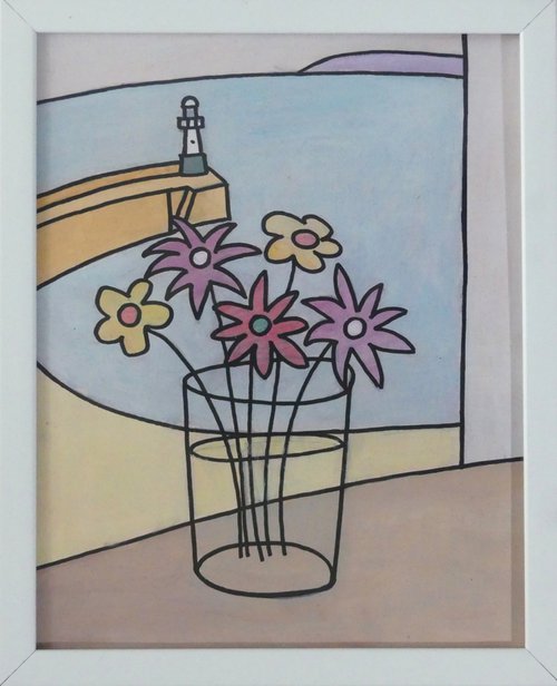 Fresh Flowers, St Ives by Tim Treagust