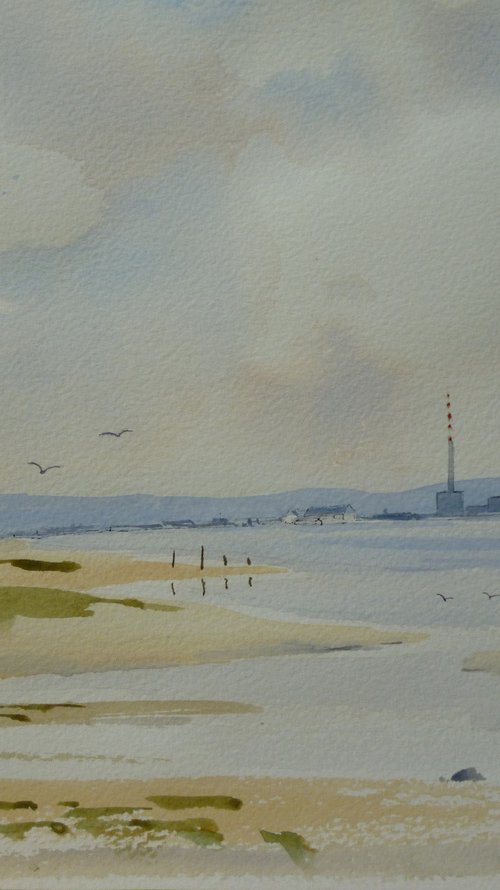Poolbeg from Clontarf by Maire Flanagan