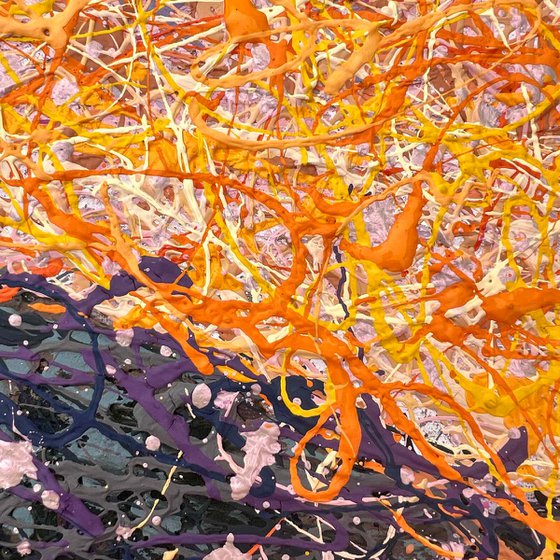 When Stillness Becomes Love - framed