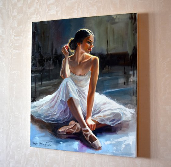 A ballerina portrait