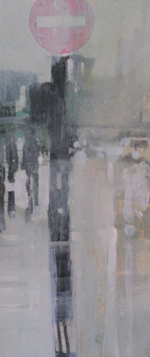 Rainy Sunday / Left Bank by Julian Sutherland-Beatson