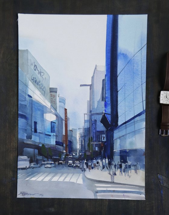 Shopping blues at Ginza
