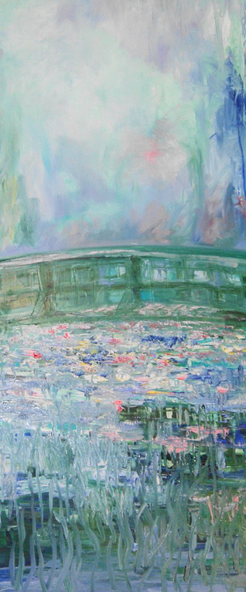 Waterlilies of Giverny by Lesley Blackburn