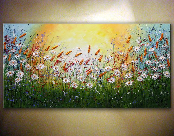 Wildflowers Meadow Painting
