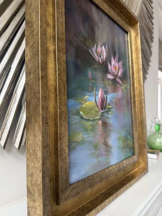 Waterlilies. In your secret garden.