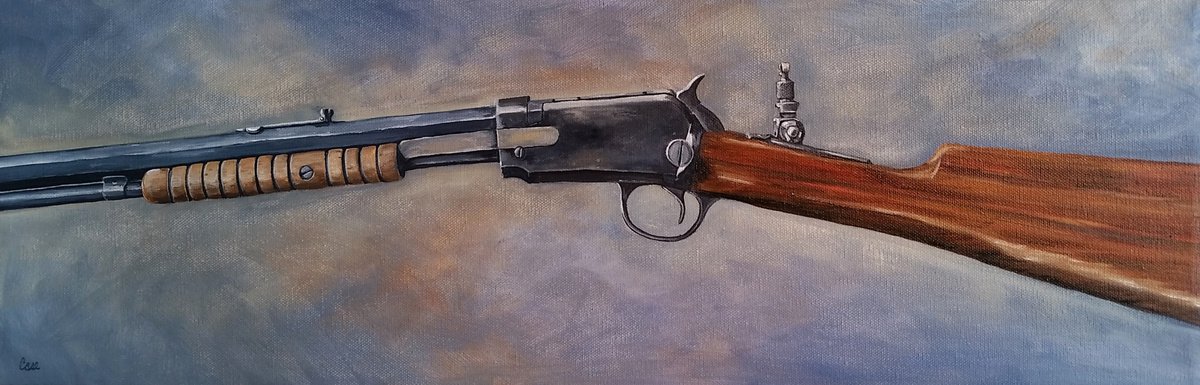 Model 1890 - Winchester - Still Life - Rifle by Katrina Case