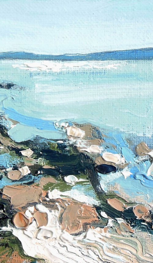 Rockpools and Blue Water I by Ben McLeod