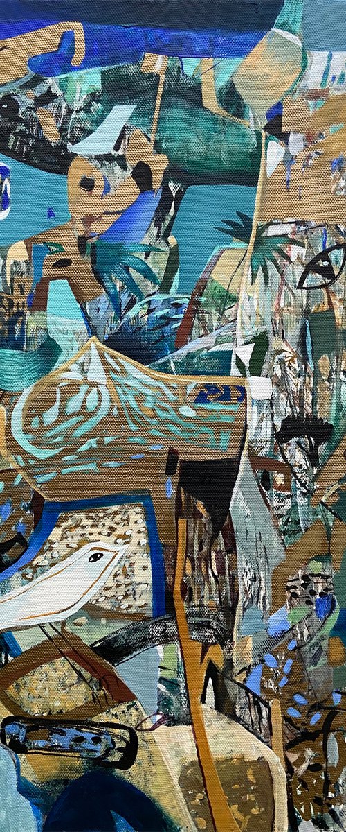 Deep in the oasis by Kate Kulish