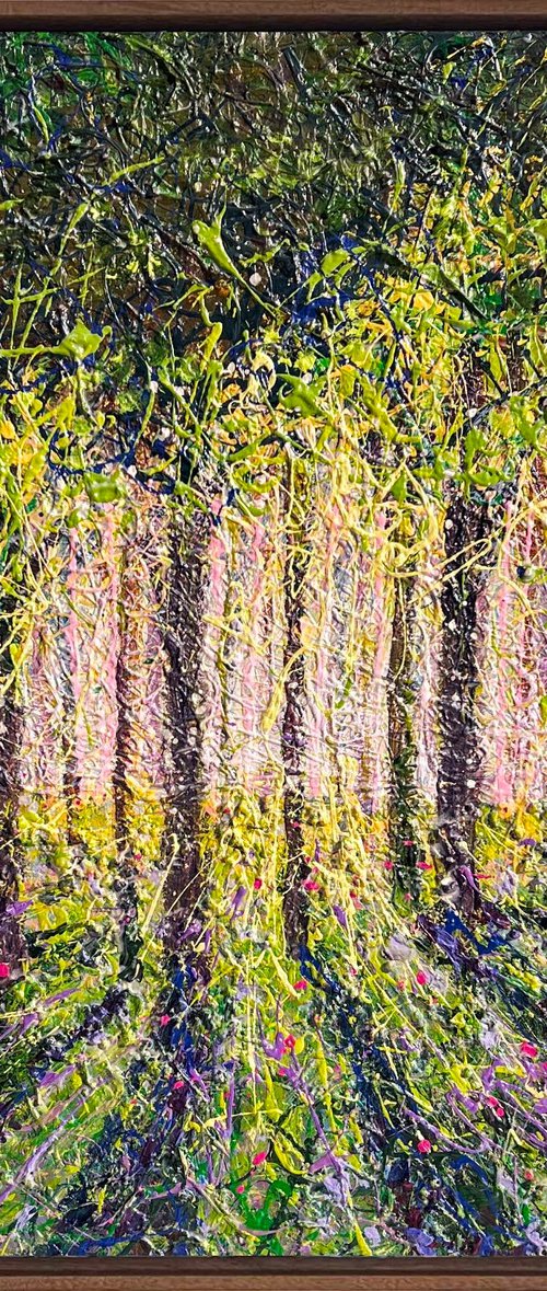 Spring Forest day - framed by Nadiia Antoniuk
