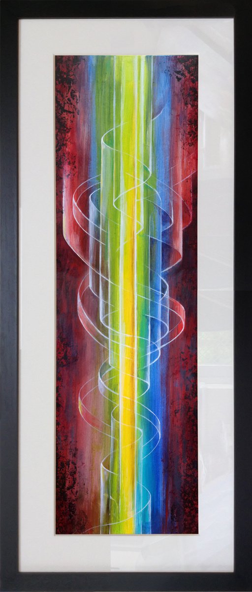 Dna Illuminated Xiv By Daniel Loveday, 17 X 39, Artwork For Sale On Artfinder
