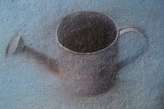 The Watering Can and the Dried Flowers