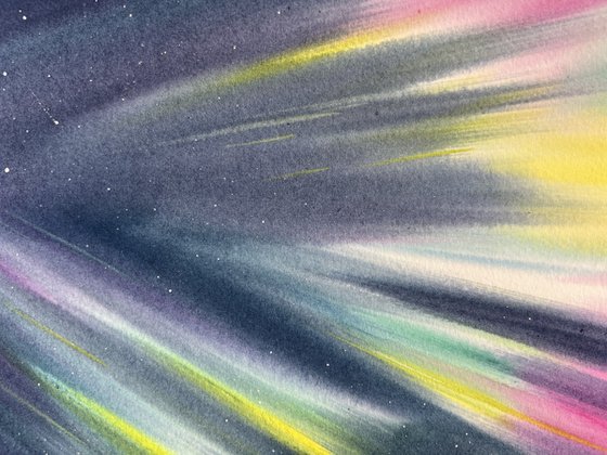 Silent Aurora (Diptych)