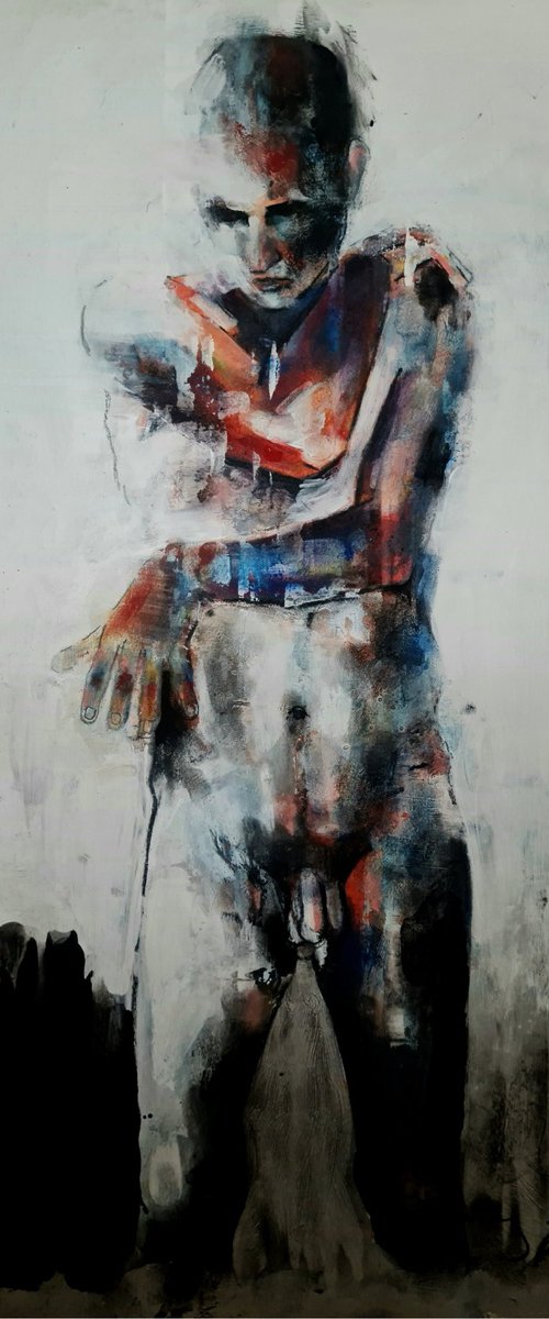 Male figure 7-25-26 by Thomas Donaldson
