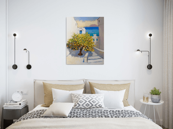 Greek Island, Lemon Tree