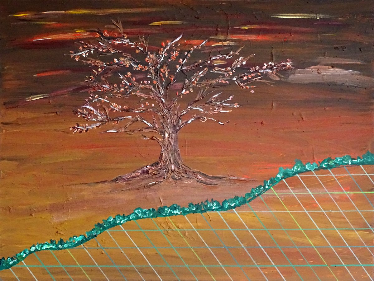 On The Edge By Cb., 31 X 24, Artwork For Sale On Artfinder