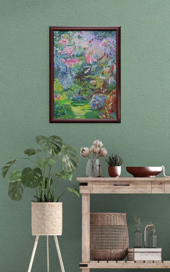 Blooming garden 9.