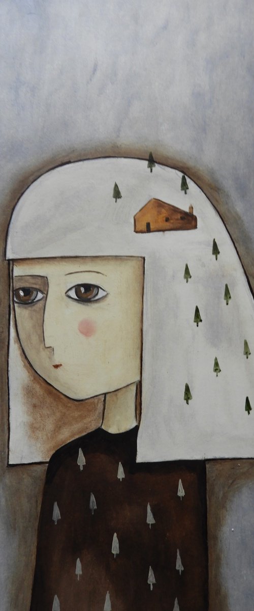 Thinking about home by Silvia Beneforti