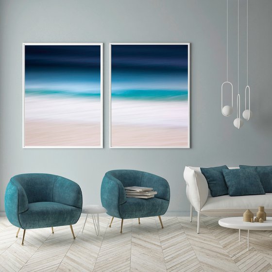 Deep Calm Diptych