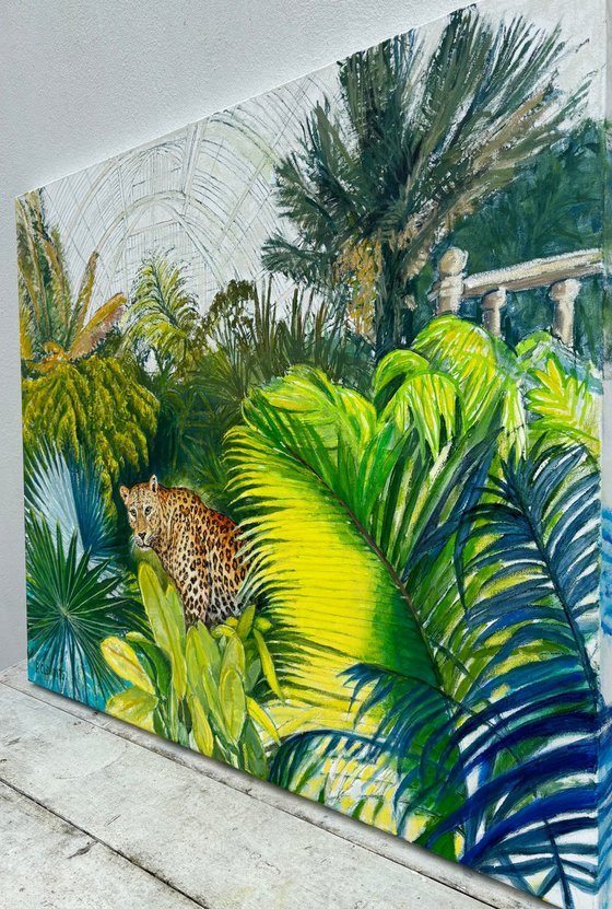 THE LEOPARD AT KEW GARDENS