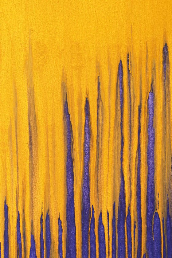 Tuesday (Orange Over Purple)