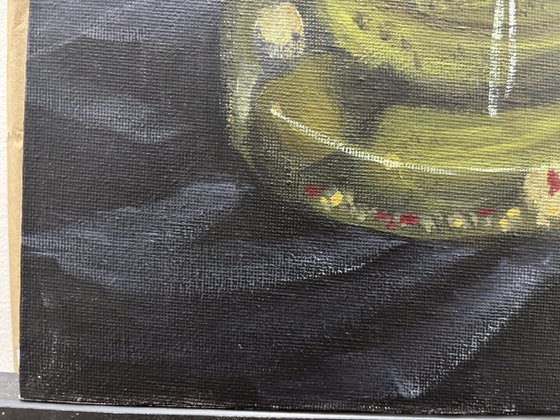 Jar of Pickles Still Life