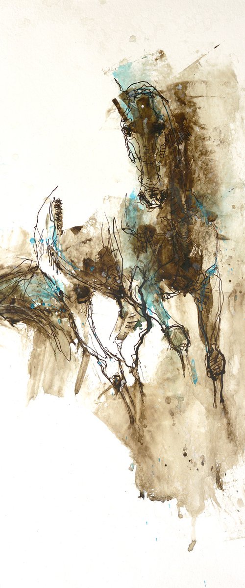 Equine Nude 127t by Benedicte Gele