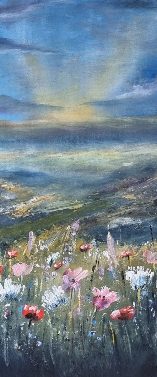 Dancing Wildflowers by Hayley Huckson